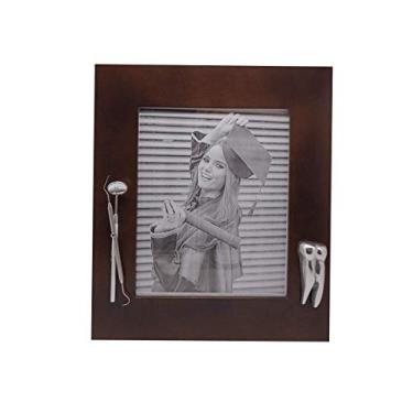 Imagem de Porta Retrato Odontologia Lembrança Formatura Decoração Sarquis Samara Imbuia