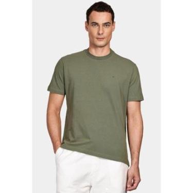 Imagem de Camiseta Aramis Piquet Clássica Verde Folha Seca-Masculino