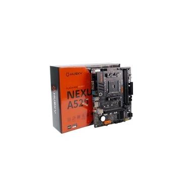 Imagem de Placa-Mãe Husky Nexus A520, M.2 NVMe, DDR4 3200MHz, Ryzen 5000/4000/3000, Micro-ATX, 64GB Dual Channel - HPM520