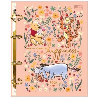 Imagem de Fichário Colegial 4 Argolas Pooh Tilibra