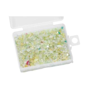 Imagem de Cristais De Vidro Mistos E Pedras Trituradas 50g Para Resina Epóxi, En