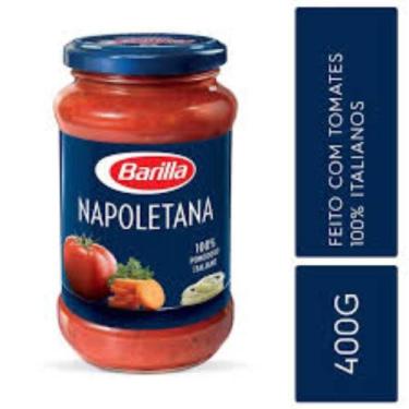 Imagem de Molho de tomate italiano napoletana barilla vidro 400g  receita clássi