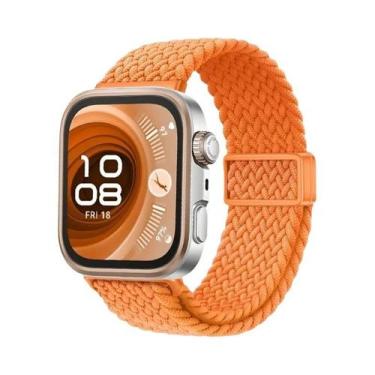 Imagem de Pulseira De Nylon Trançada Ajustável Para Huawei Watch Fit 3/4/4 Pro, 