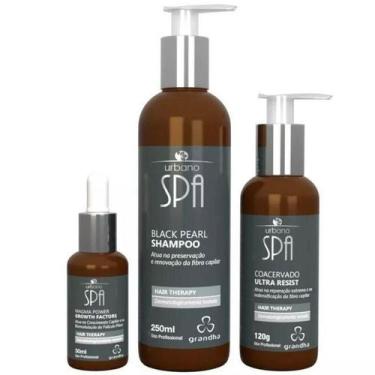 Imagem de Grandha Kit SPA Black Tratamento Crescimento Capilar