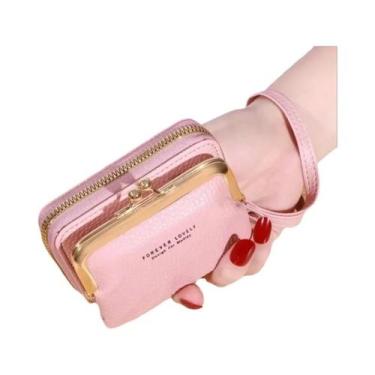 Imagem de Carteira Feminina Curta De Moda Com Grande Capacidade, Porta-Moedas, P