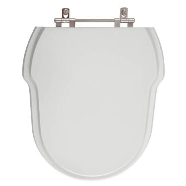 Imagem de Assento Sanitário Hampton Cinza Platina para Vaso Incepa