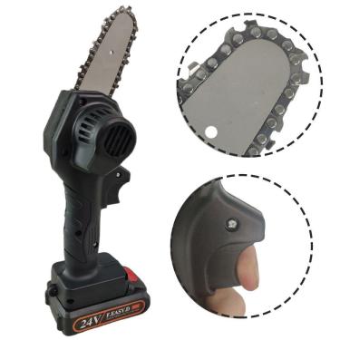 Imagem de Mini Serra Eletrica Portatil Motossera 600w Corta Rapido 24v