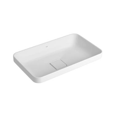 Imagem de Cuba De Sobrepor Deca Slim 50x30 L.23050.17 Retangular Branca