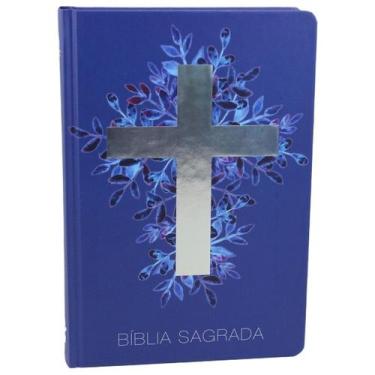 Imagem de Biblia Sagrada Naa - Capa Cruz Azul - LC
