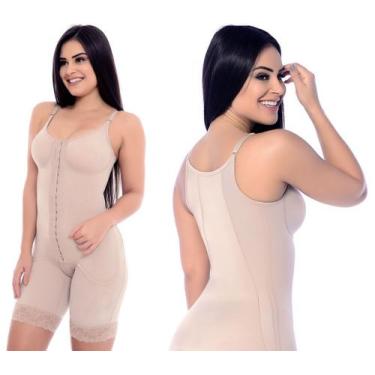 Imagem de Cinta Body Macaquinho Feminino Pós Abdominoplastia Lipoescultura Lipoa