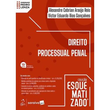Imagem de Reis/Goncalves/Lenza-Colecao Esquematizado - Direito Processual Penal