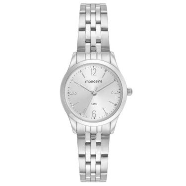 Imagem de Relógio Mondaine Analógico Semijoias Feminino-Feminino