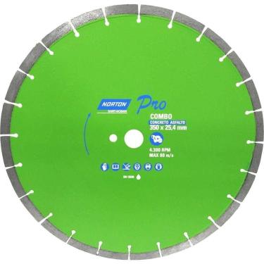 Imagem de Disco Diamantado 350 Mm, Segmentado, Para Asfalto E Concreto, Pro Combo, Norton Ostenvonder