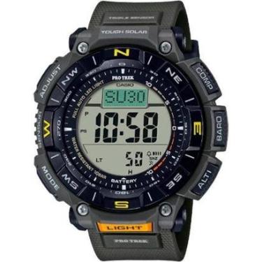 Imagem de Relógio Casio ProTrek PRG-340-3DR Solar Altímetro Barômetro-Masculino