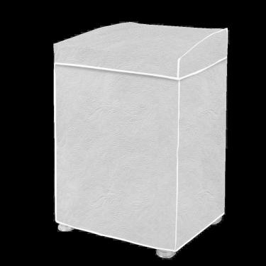 Imagem de Capa Para Máquina De Lavar Flanelada Cinza Perolizada G