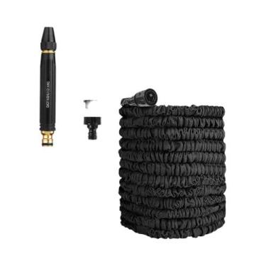 Imagem de Conjunto De Mangueira Mágica Retrátil De Alta Pressão Para Lavagem De 