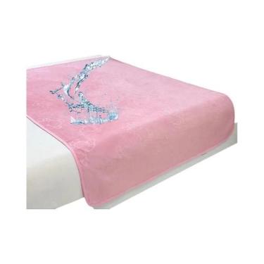 Imagem de Protetor De Colchão De Flanela Respirável, Impermeável E Lavável, Almo