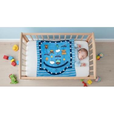 Imagem de Cobertor Bebê Raschel Plus Antialérgico 90x110cm Macio Jolitex - JOLIT