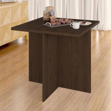 Imagem de Mesa De Jantar Quadrada 72x72 Berlim Imbuia - M.a