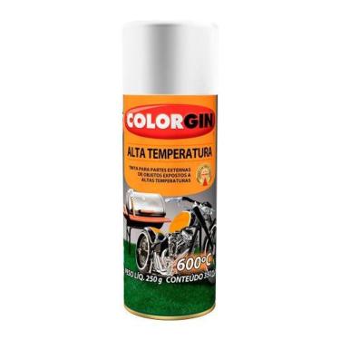 Imagem de Spray Alta Temperatura Branco Fosco (5724) - Colorgin