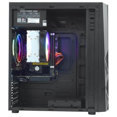 Imagem de Pc Montado Gamer Intel Core I5 3570 De 3.4ghz 16gb De Ram - 256gb Ssd - Geforce Gt730 4gb + Kit Gamer - Preto