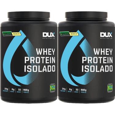 Imagem de Kit 2X Whey Protein Isolado All Natural - 900g Baunilha - Dux Nutrition-Masculino