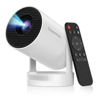 Imagem de Projetor Mini DreamFair HY300Plus Suporte 4K 210 ANSI Foco Elétrico Automático WiFi Bluetooth HY300Plus 38W