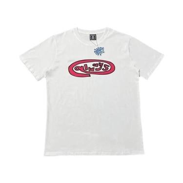 Imagem de Camiseta Unissex De Algodão Com Estampa De Verão, Manga Curta, Moda De