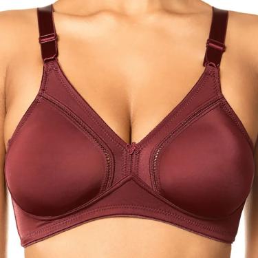 Imagem de Sutiã Gallard Bourbon Control Adulto Feminino DeMillus Vinho Tamanho 46