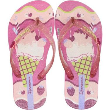 Imagem de Chinelo De Dedo Infantil Ipanema Garden Shine Menina, Rosa, 31/32