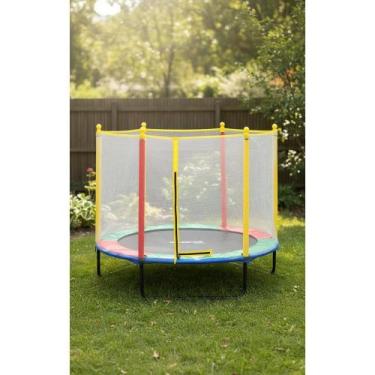 Imagem de Trampolim Pula Pula 1,52m com Rede de Segurança Premium - Congratulati