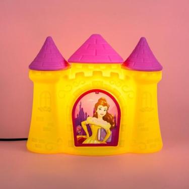 Imagem de Luminária LED Infantil Castelo da Bela - Disney, Bivolt