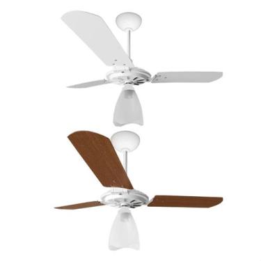 Imagem de Ventilador Teto Yris 150W Ventex Silencioso Turbo Econômico Potente 3 