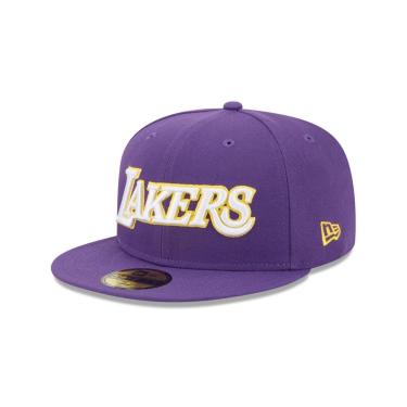 Imagem de BONE NEW ERA 59FIFTY LOS ANGELES LAKERS NBA ROXO-Masculino
