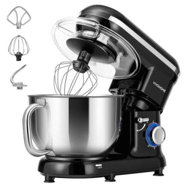 Imagem de Batedeira Planetária VIVOHOME 660W 6QT 10 Velocidades com Cabeçote Bas