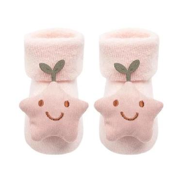 Imagem de Meias De Bebê Recém-Nascido E Infantil De Natal Com Papai Noel, Boneco