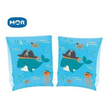 Imagem de Boia De Braço Inflável Mor Infantil Para Piscina 3-6 Anos, Rosa