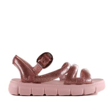 Imagem de Sandália Grendene Infantil Barbie Rosa Claro, 29