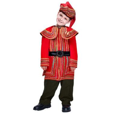Imagem de Fantasia de Duende de Luxo para Bebê com Gorro - Fantasias Carol CM, P