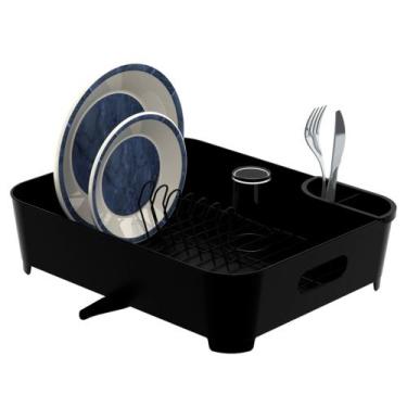 Imagem de Escorredor Louça 10 Pratos Com Porta Talher - Future Industria Metalur