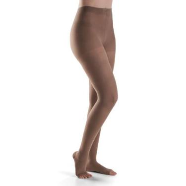 Imagem de Meia-Calça Dynaven Basic Sigvaris - 20-30mmHg - Aberta - Bege - G3