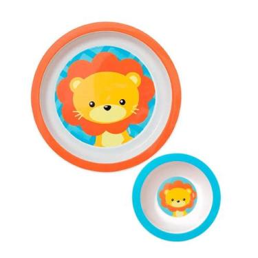 Imagem de Kit Introdução Alimentar Buba Pratinho + Bowl Leão