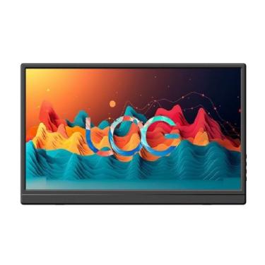 Imagem de Monitor portátil Login 15,6 IPS Full HD com USBC, HDR para Notebooks, 