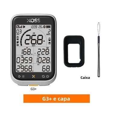 Imagem de Computador De Bicicleta GPS XOSS G3 plus À Prova d'Água Com Medidor De