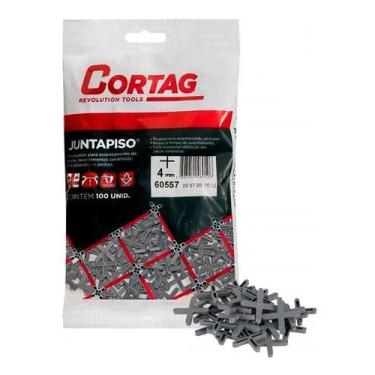 Imagem de Espacador Para Piso 4mm 100 Peças Cortag