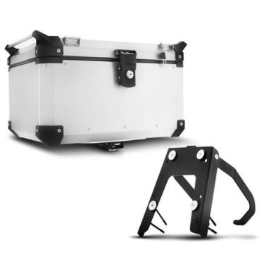 Imagem de Baú 48 Litros + Base Fixação Super Adventure G 650 Gs 2010 - 2015, ALU