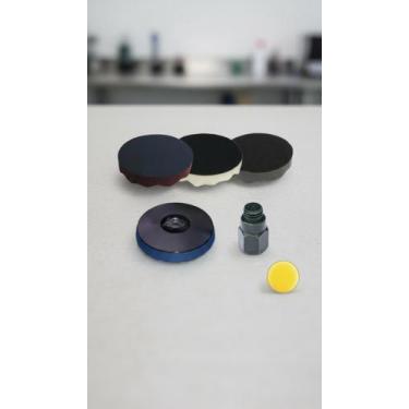 Imagem de Kit Boinas Espuma 6" c/ Suporte Refino Lustro - Congratulations Store