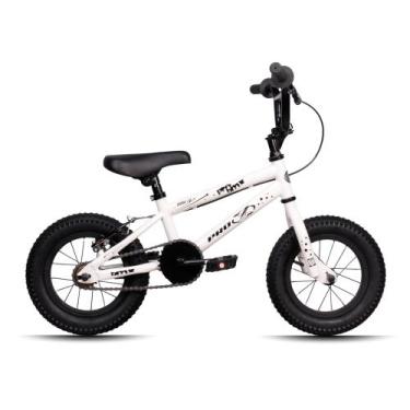 Imagem de Bicicleta pro x infantil bmx serie 12 v-brake aro 12 cor:branco, BRANC