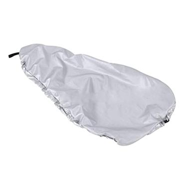 Imagem de Fancyes Cobertura para cabine de caiaque Proteção UV respirável impermeável escudo ajustável barco de pesca remo escudo remo placa de proteção de vedação de