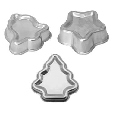 Imagem de Kit 3 Formas Ballerine Natal = Pinheiro + Estrela + Sino